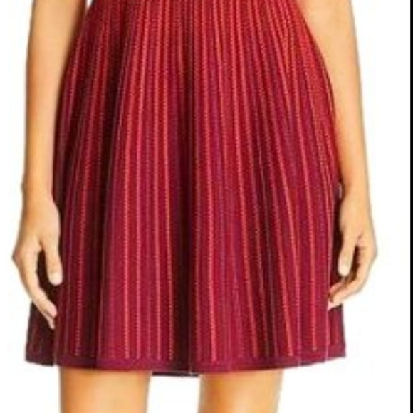Kate Spade Deep Red Sweater Dress XS - Picture 3 of 9